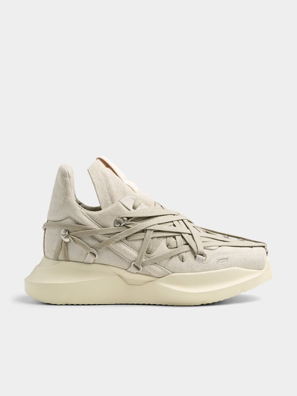 BNWT SS26 RICK OWENS "TEMPLE" MEGALACED GETH RUNNER 45